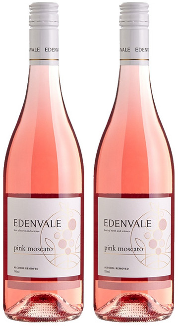 Edenvale 無酒精粉紅麝香葡萄氣泡飲, 750ml, 2個