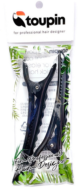 바다가 토우핀 드라이 핀셋, 2개, 검정