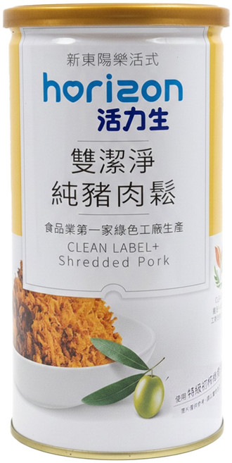 新東陽 活力生雙潔淨 純豬肉鬆, 170g, 1罐