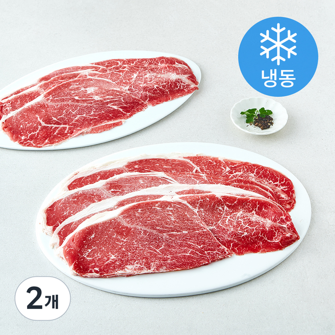 미국산 소앞다리 불고기용 (냉동), 2개, 1kg