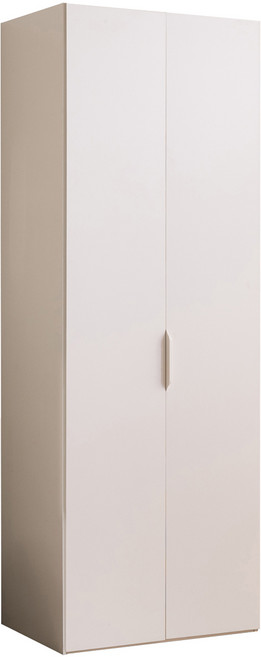 리바트 퓨리타 800 키큰옷장 일반도어 남정리장 방문설치, 웜화이트(옷장) + 웜화이트(손잡이)