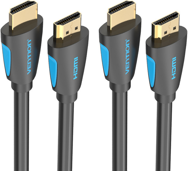 벤션 UHD 4K HDMI 2.0 케이블 VAA-M02-B100, 2개, 1m