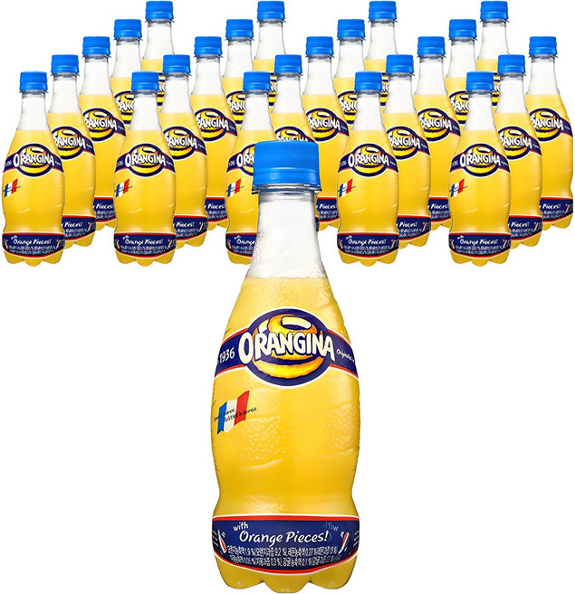 오랑지나 탄산음료, 420ml, 24개