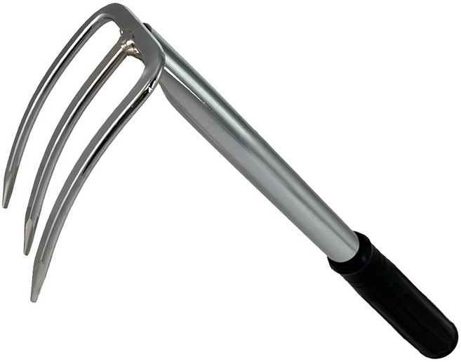 데일드 크롬도금 세발괭이, 1개