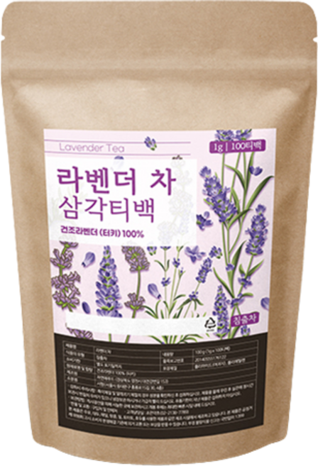 조은약초 라벤더 차, 1g, 100개입, 1개