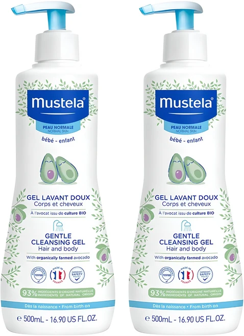 무스텔라 젠틀 클렌징 젤, 500ml, 2개 - 쿠팡