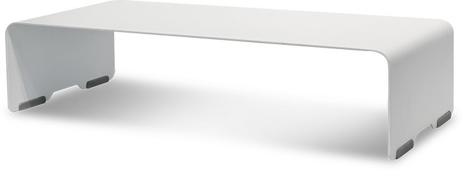 일렉싱크 높은 철제 모니터 받침대 470mm, 퓨어 화이트, 1개