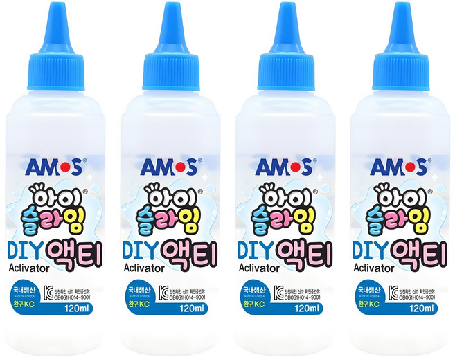 아모스 아이슬라임 액티 120ml, 4개