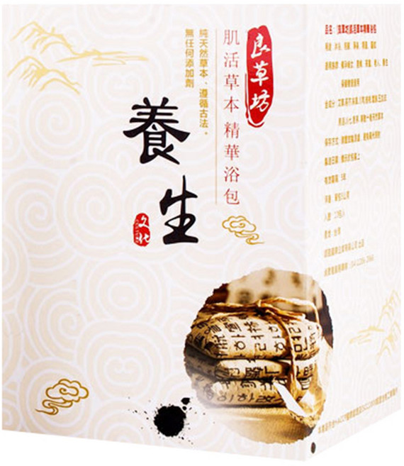 良草坊 肌活草本精華浴 10包, 50g, 1盒