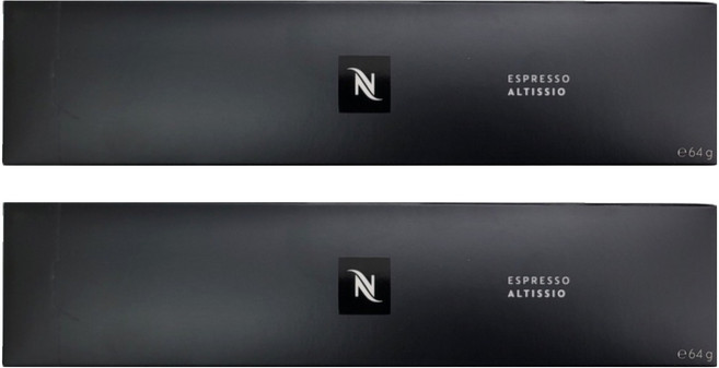 네스프레소 버츄오 알티시오 캡슐커피, 6.4g, 10개입, 2개