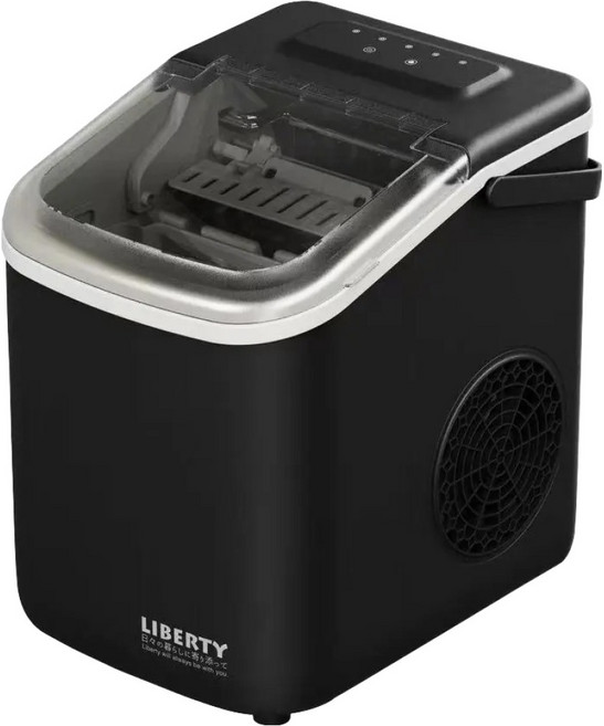 LIBERTY 利百代 微電腦全自動製冰機 夜空黑, LY-8701CM
