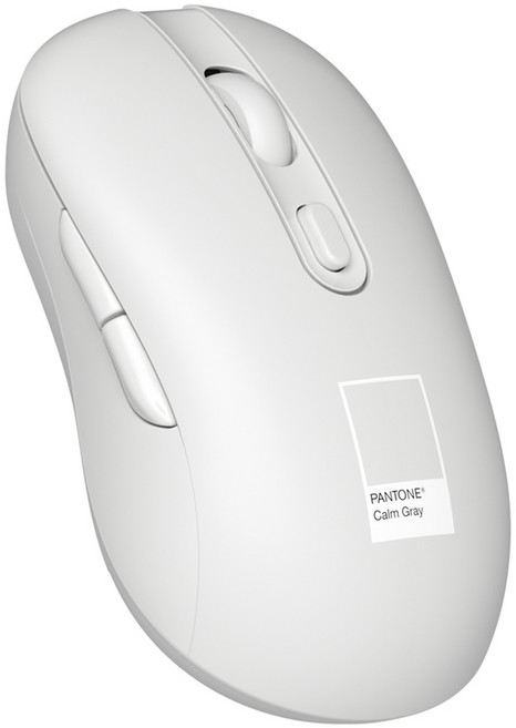 팬톤 멀티페어링 블루투스 무선 마우스, PTWM-02, 캄 그레이