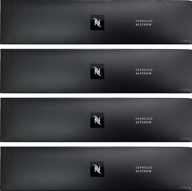 네스프레소 버츄오 알티시오 캡슐커피, 6.4g, 10개입, 4개