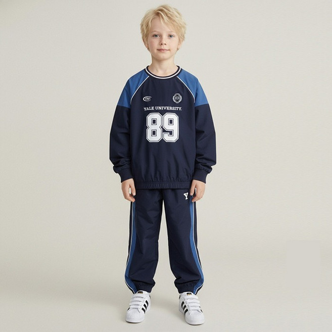 예일키즈 아동용 트리코트 넘버링 셋업 YJCCSUF13428