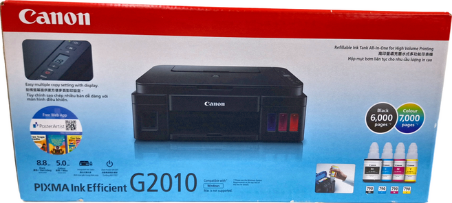 Canon 佳能 PIXMA 多功能印表機 原廠保固, G2010, 1台
