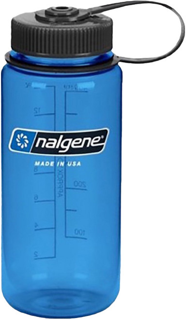 nalgene Sustain永續系列 寬嘴水壺, 灰藍色, 500ml, 1個