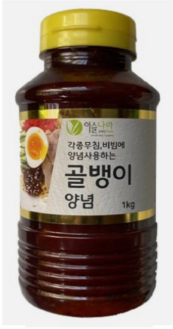 이슬나라 골뱅이양념, 1kg, 1개