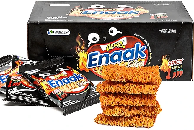 에낙 스파이시 레벨3 라면과자, 672g, 1개 - 쿠팡