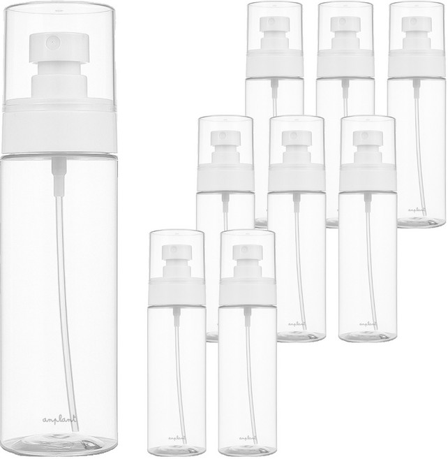 앙플랜트 라운드 안개분사 미스트 공병 100ml, 9개, 화이트