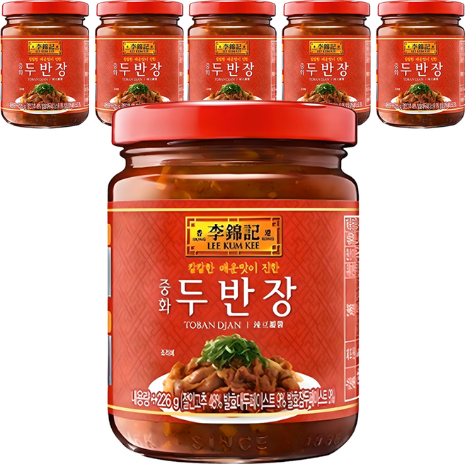 오뚜기 이금기 중화 두반장소스, 226g, 6개