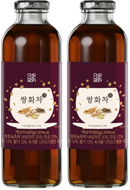 초록원 쌍화차, 660g, 1개입, 2개
