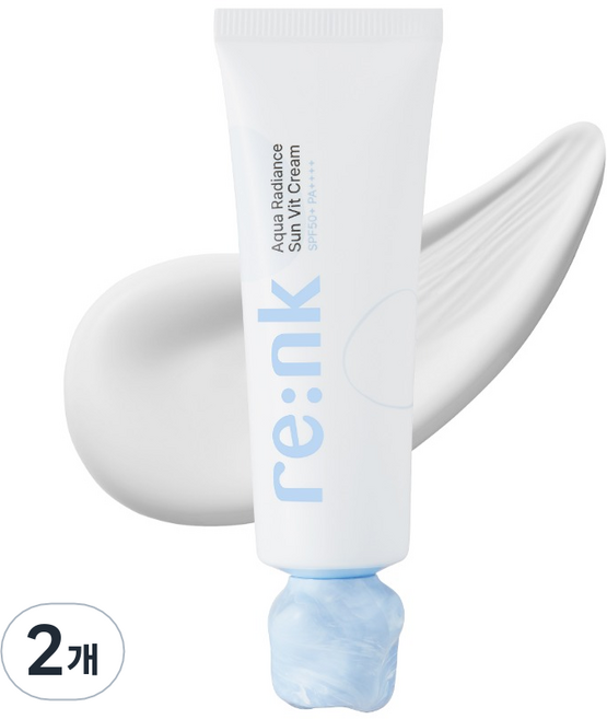 리엔케이 아쿠아 래디언스 선 빛크림 SPF50+ PA++++, 50ml, 2개