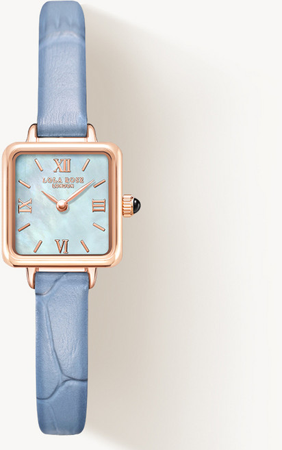 롤라로즈 여성용 Cube 가죽시계 LR22