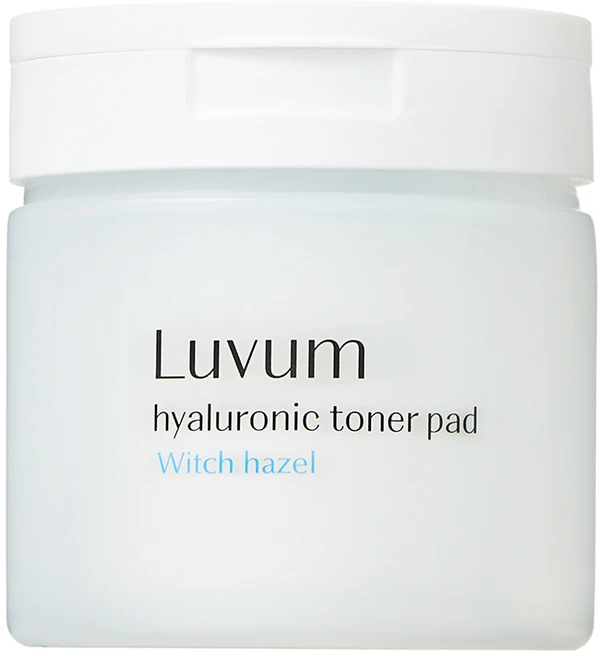러븀 위치하젤 히알루론산 토너 패드 130ml, 1개, 60매입 - 쿠팡