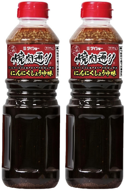 DAISHO 大逸昌 大蒜醬油風味烤肉醬, 575g, 2瓶