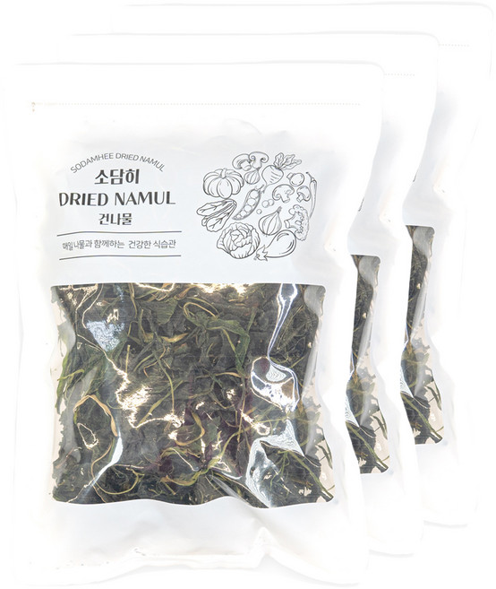 소담히 건부지깽이, 100g, 3개