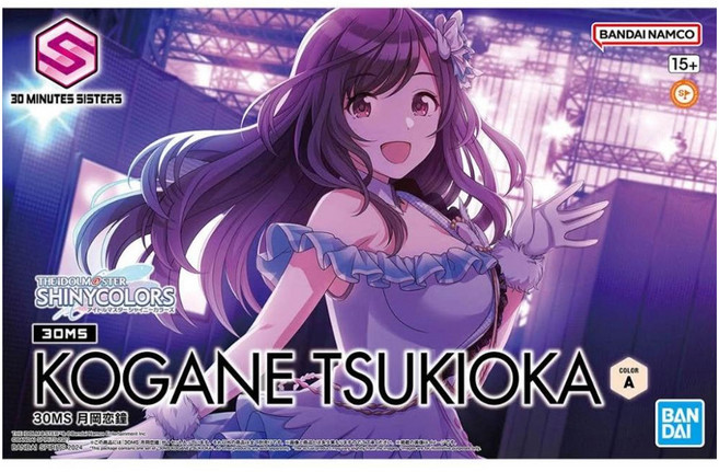BANDAI 30MS 偶像大師 閃耀色彩 月岡戀鐘 5067417, 1盒