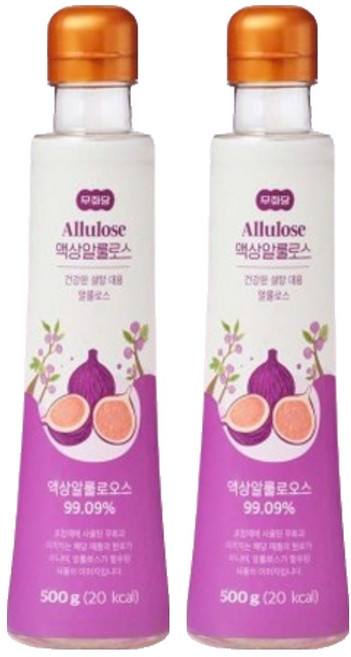 무화당 액상 알룰로스, 2개, 500g