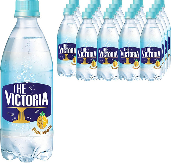 웅진빅토리아 파인애플 탄산음료, 500ml, 20개
