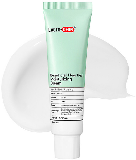 락토덤 피부에 유익한 어성초락토 수분 크림, 50ml, 1개