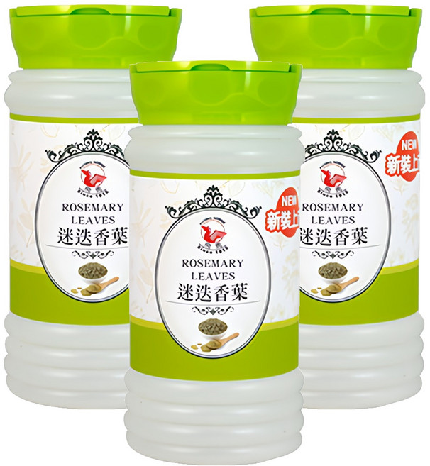飛馬 迷迭香葉, 120g, 3瓶