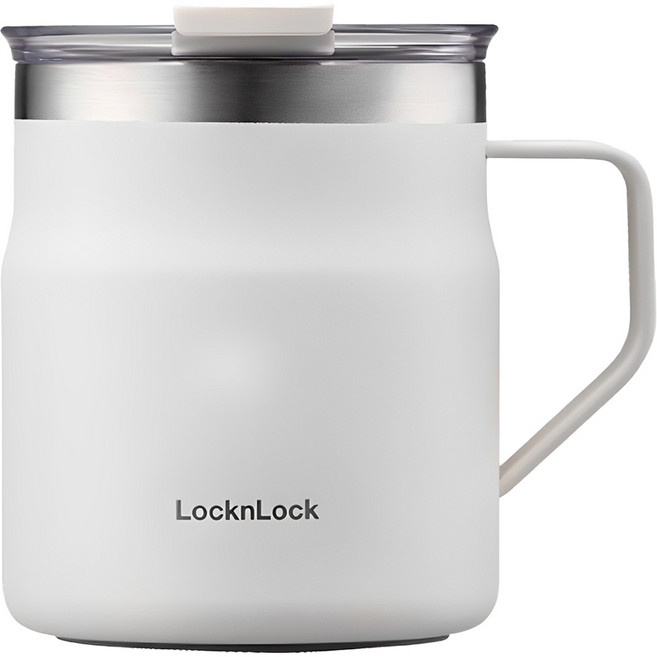 락앤락 메트로 보온보냉 머그, 콘크리트화이트, 355ml, 1개