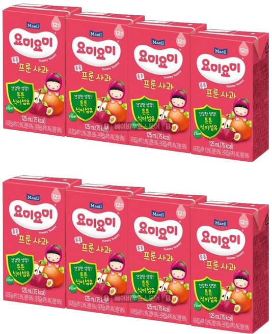 요미요미 튼튼주스 125ml, 8개