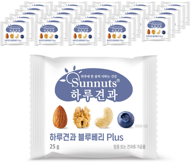 하루견과 블루베리 Plus, 25g, 30개