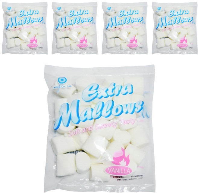 Chiao-E 巧益 凱岳香草棉花糖, 100g, 5包
