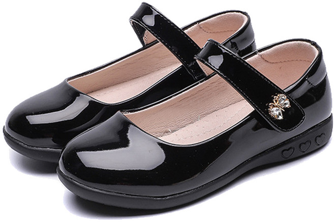 키즈트리 여아용 플랫 단화 구두 XZ-475