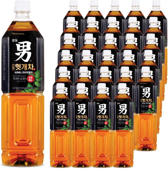 광동진한헛개차, 1.5L, 36개