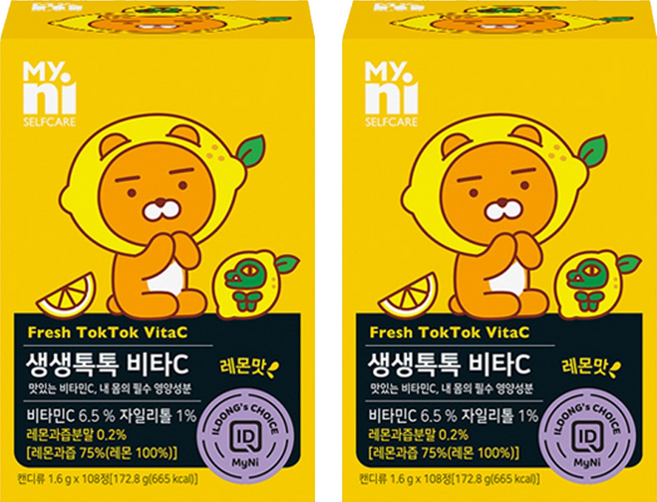 마이니 생생톡톡 비타C, 108정, 2개