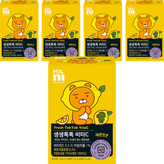 마이니 생생톡톡 비타C, 108정, 5개