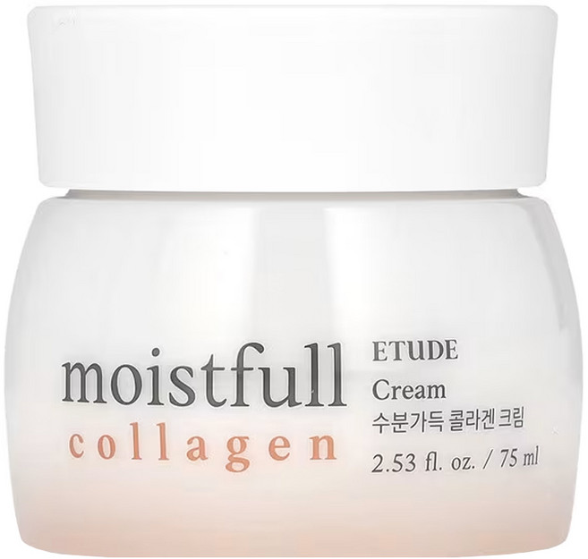 ETUDE 水足感膠原高保濕凝霜, 75ml, 1罐