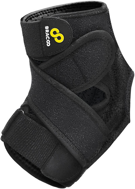 BRACOO 奔酷 穩固支撐可調腳踝護具 FP31 BFP31B9N-A348, 黑色, 1個