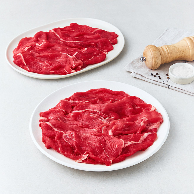 호주산 앞다리 불고기 샤브샤브용 (냉장), 600g, 1개