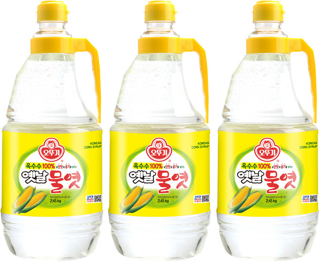 오뚜기 옛날 물엿, 2.45kg, 3개