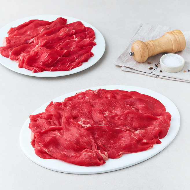 호주산 앞다리 불고기 샤브샤브용 (냉장), 1kg, 1개