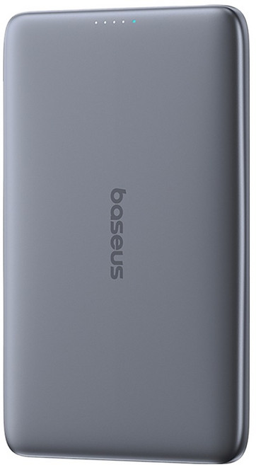 베이스어스 기내용 맥세이프 보조배터리 5000mAh, 그레이, AM41