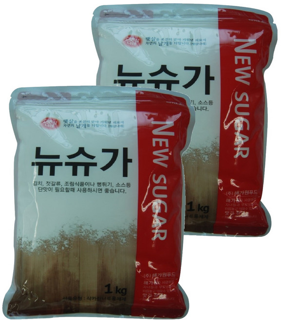 해가원 햇살나래 뉴슈가, 1kg, 2개